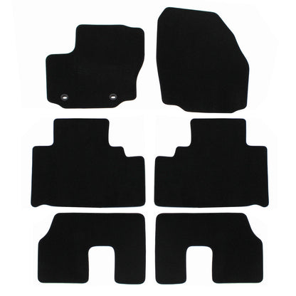 Covorase auto din velur Premium Black, Ford S-Max, 2006-2015