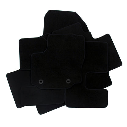 Covorase auto din velur Premium Black, Ford S-Max, 2006-2015
