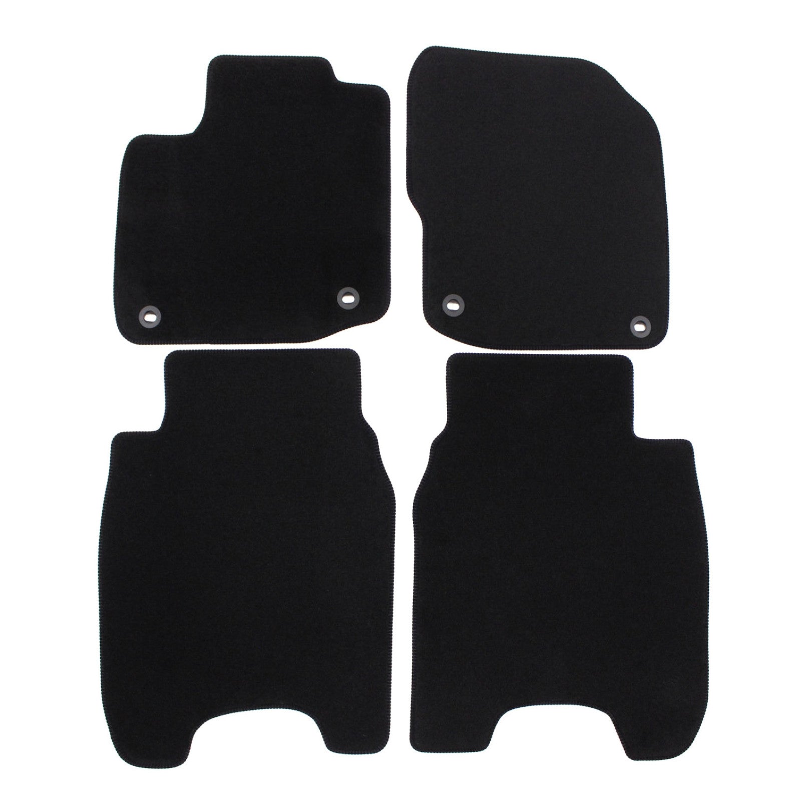 Covorase auto din velur Premium Black, Honda Civic, 2012-2016