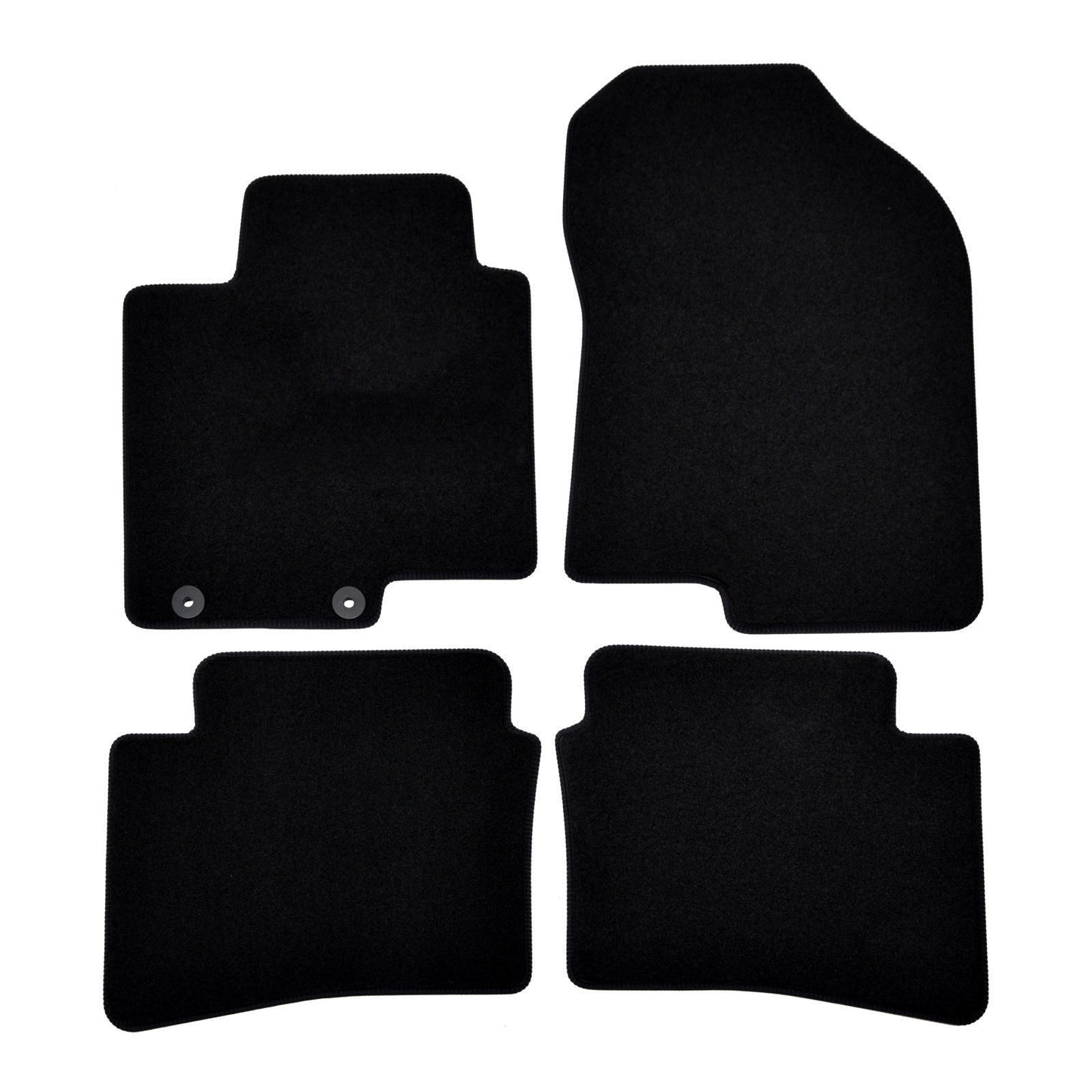 Covorase auto din velur Premium Black, Hyundai Bayon, 2021-