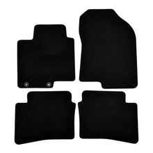 Covorase auto din velur Premium Black, Hyundai Bayon, 2021-