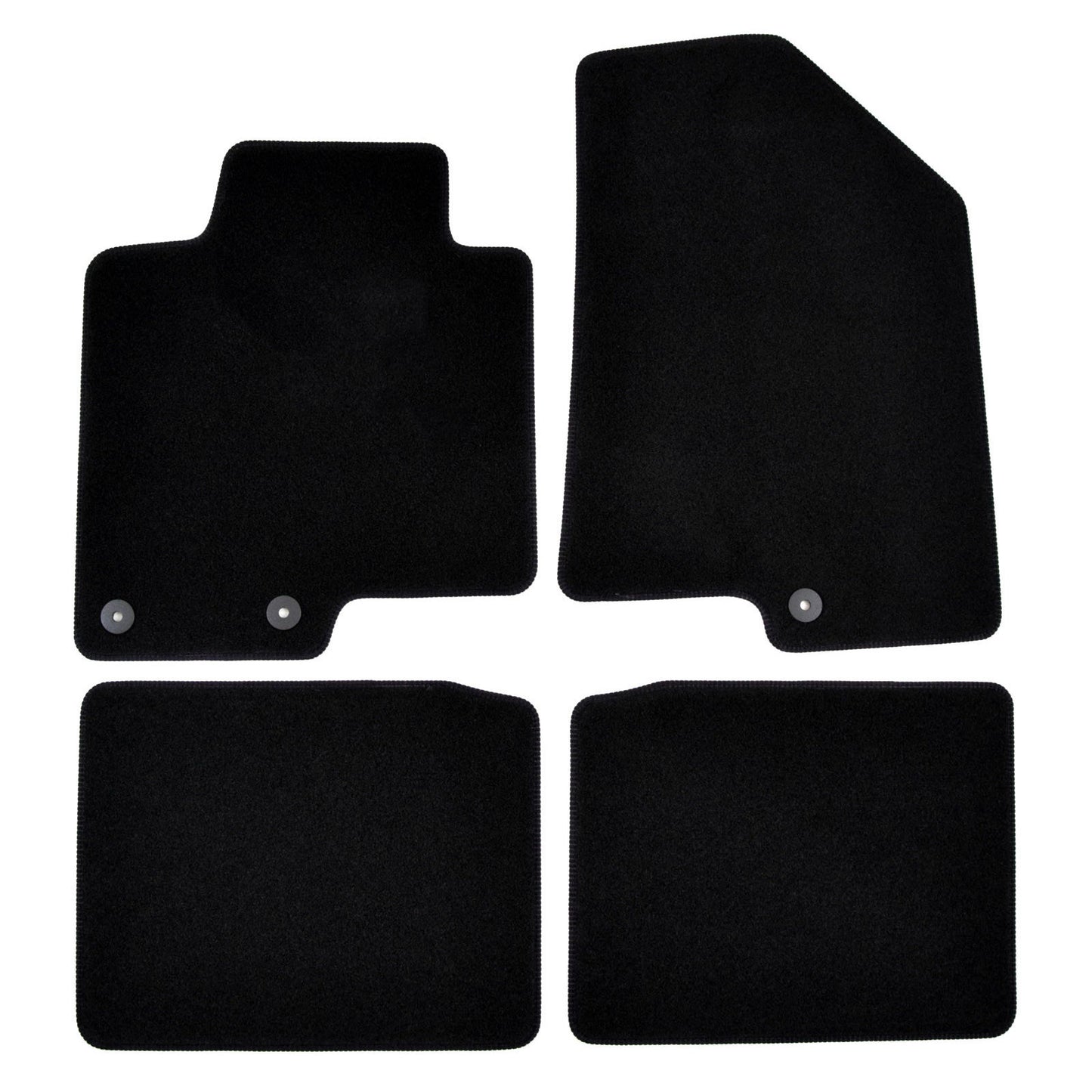 Covorase auto din velur Premium Black, Hyundai i40, 2011-