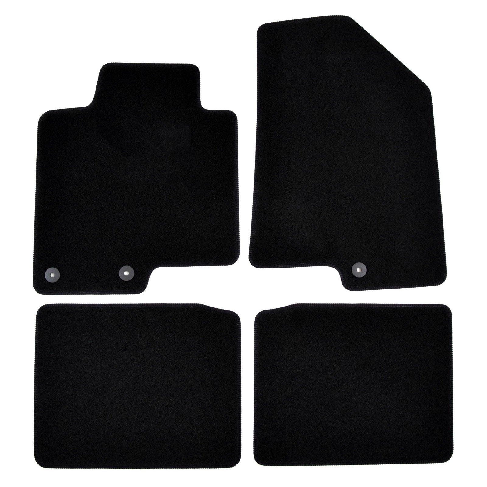 Covorase auto din velur Premium Black, Hyundai i40, 2011-