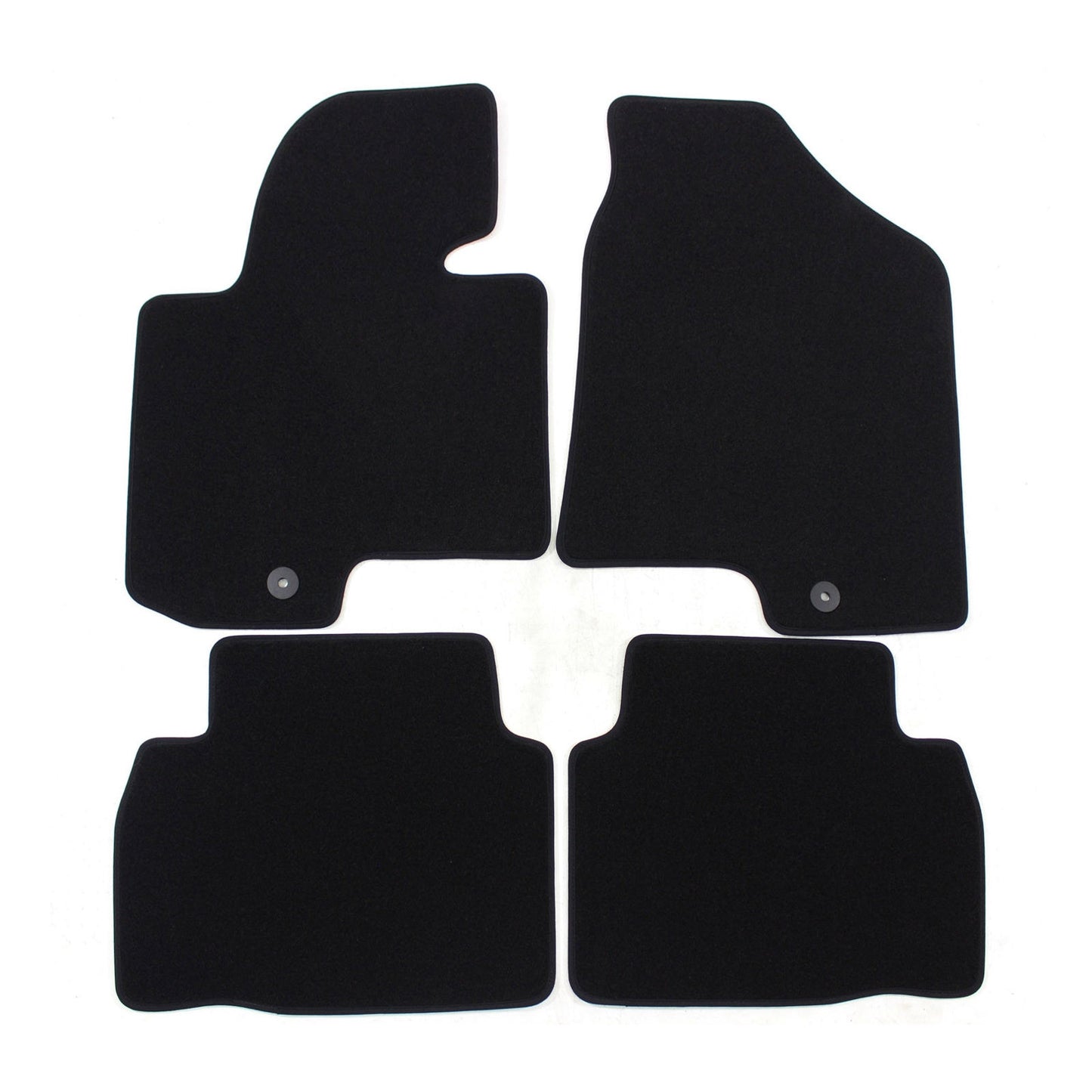 Covorase auto din velur Premium Black, Hyundai ix35, 2010-2015