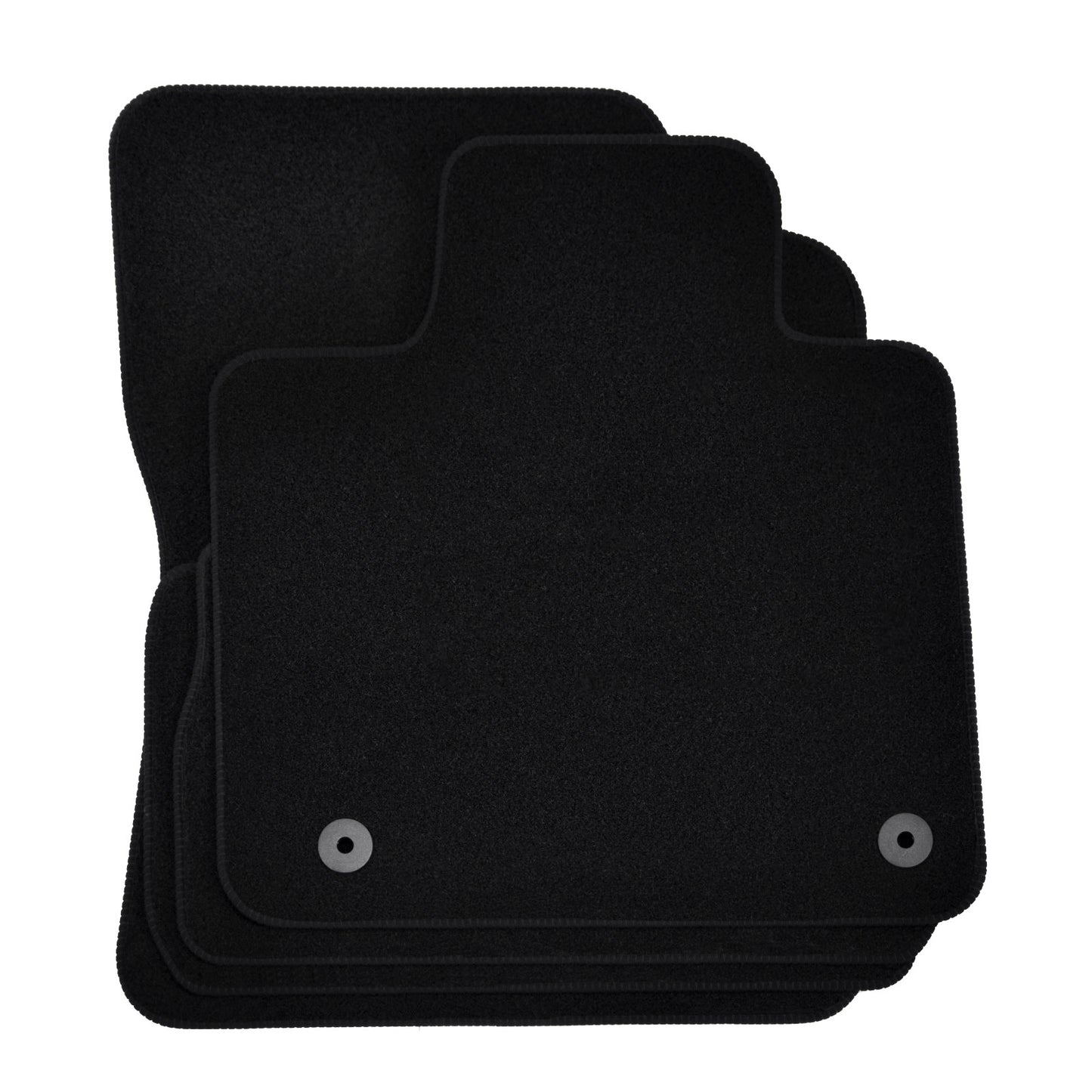 Covorase auto din velur Premium Black, Hyundai Santa Fe, 2021-