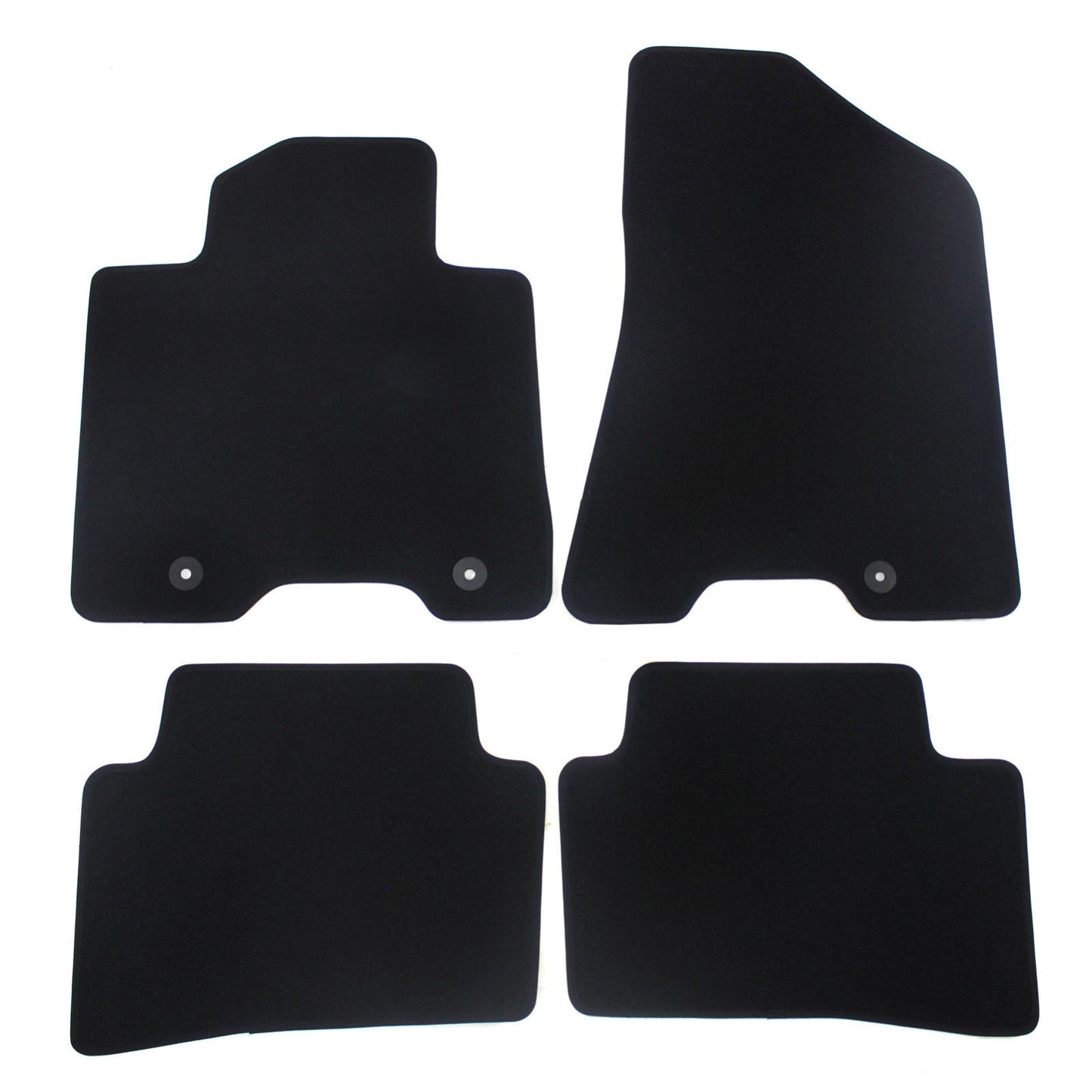 Covorase auto din velur Premium Black, Hyundai Tucson, 2015-2020