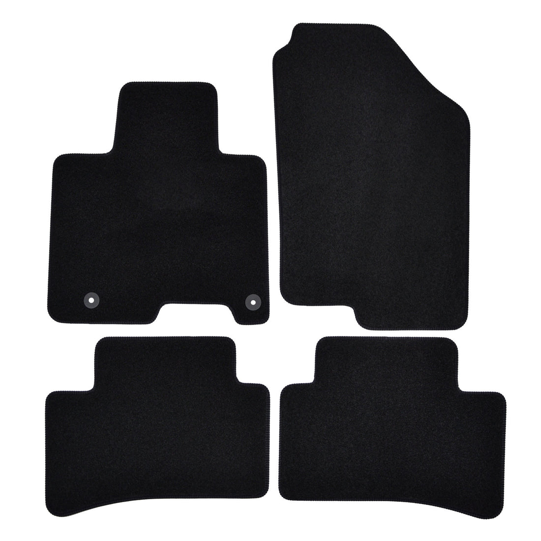 Covorase auto din velur Premium Black, Hyundai Tucson PHEV, 2021-