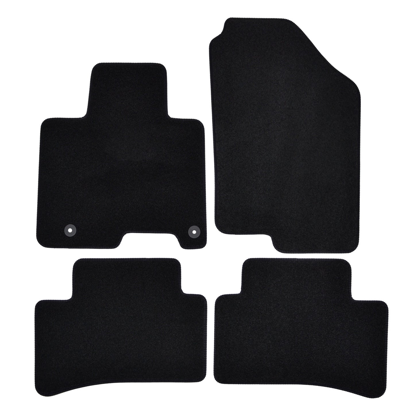 Covorase auto din velur Premium Black, Hyundai Tucson PHEV, 2021-