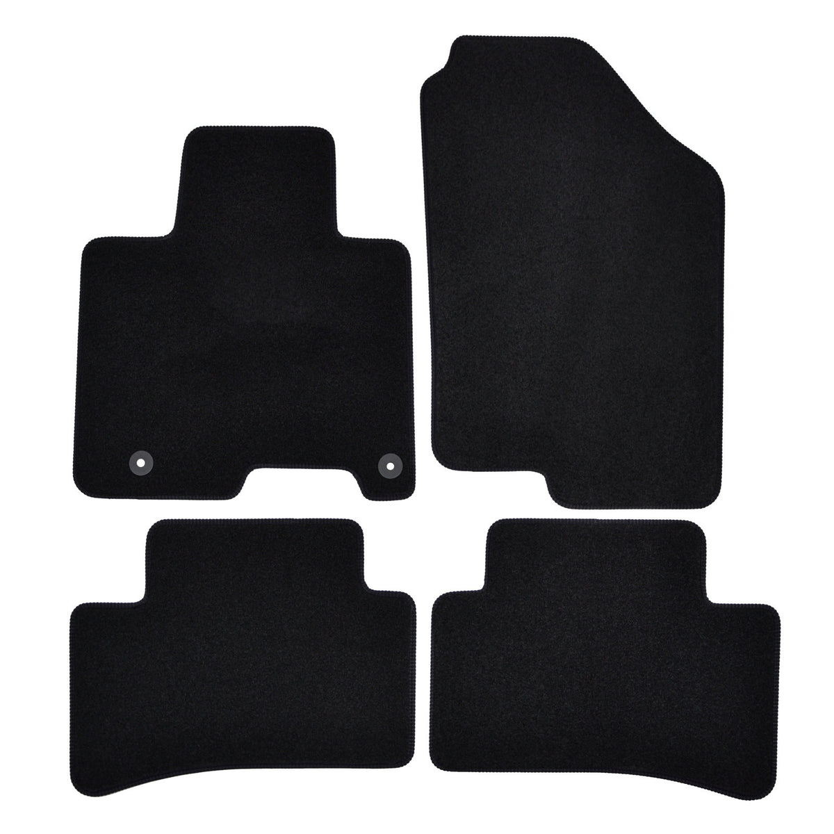 Covorase auto din velur Premium Black, Hyundai Tucson PHEV, 2021-