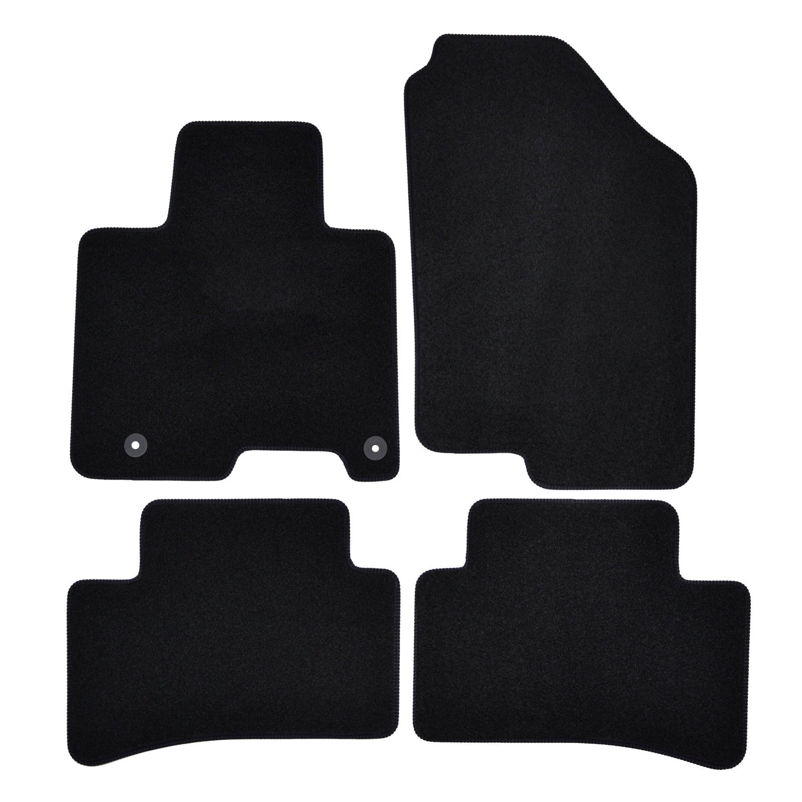 Covorase auto din velur Premium Black, Hyundai Tucson PHEV, 2021-