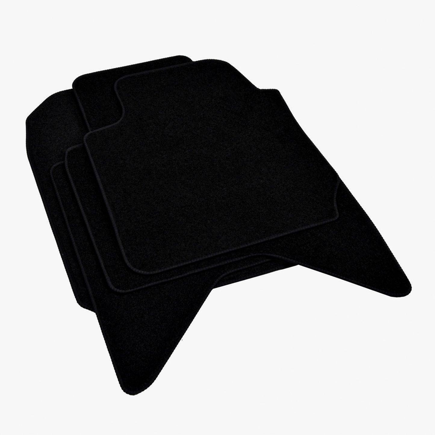 Covorase auto din velur Premium Black, Isuzu D-Max, 2020-