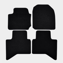 Covorase auto din velur Premium Black, Isuzu D-Max, 2020-