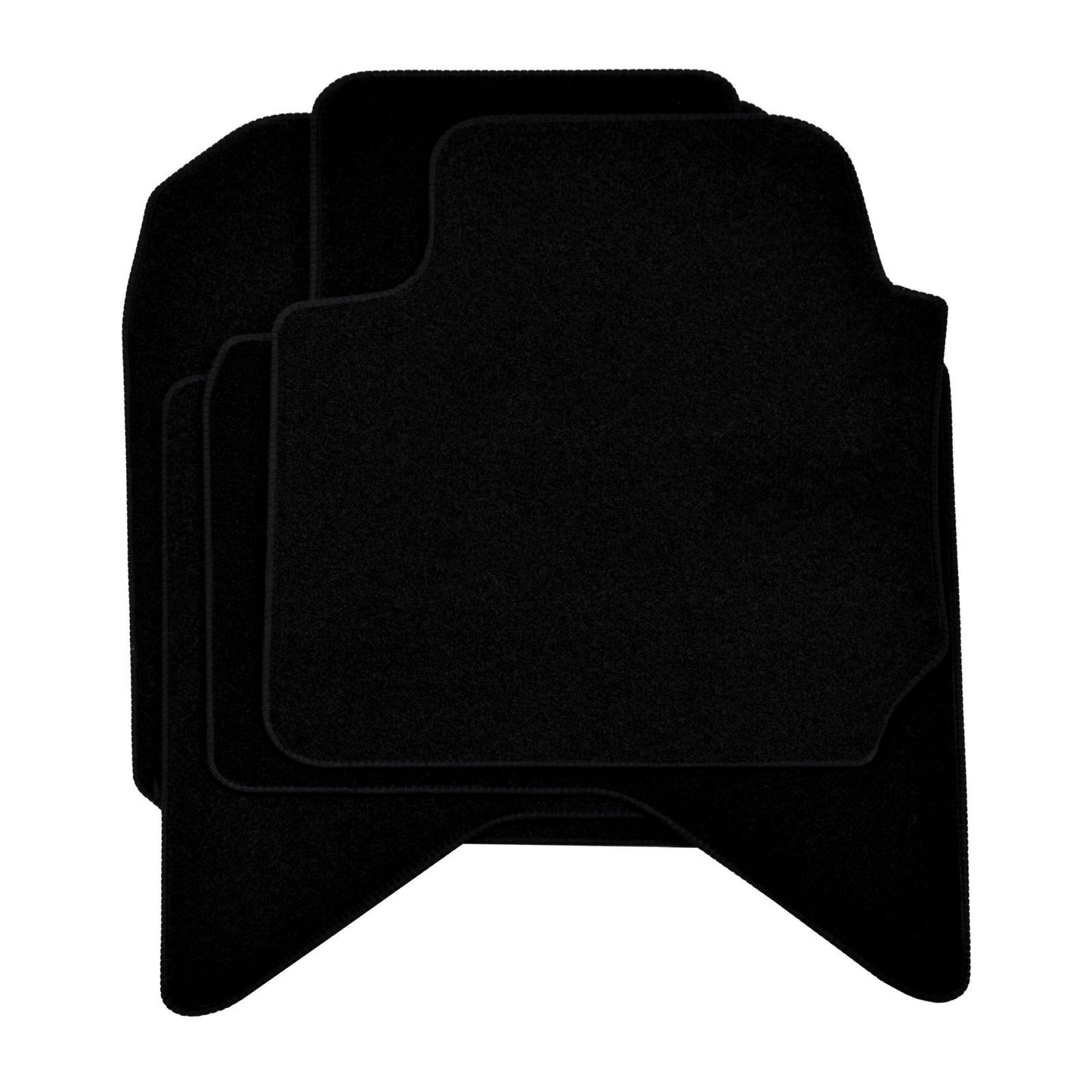 Covorase auto din velur Premium Black, Isuzu D-Max, 2020-