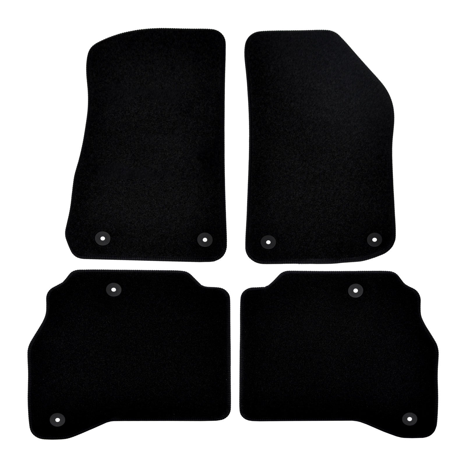 Covorase auto din velur Premium Black, JEEP Gladiator, 2020-