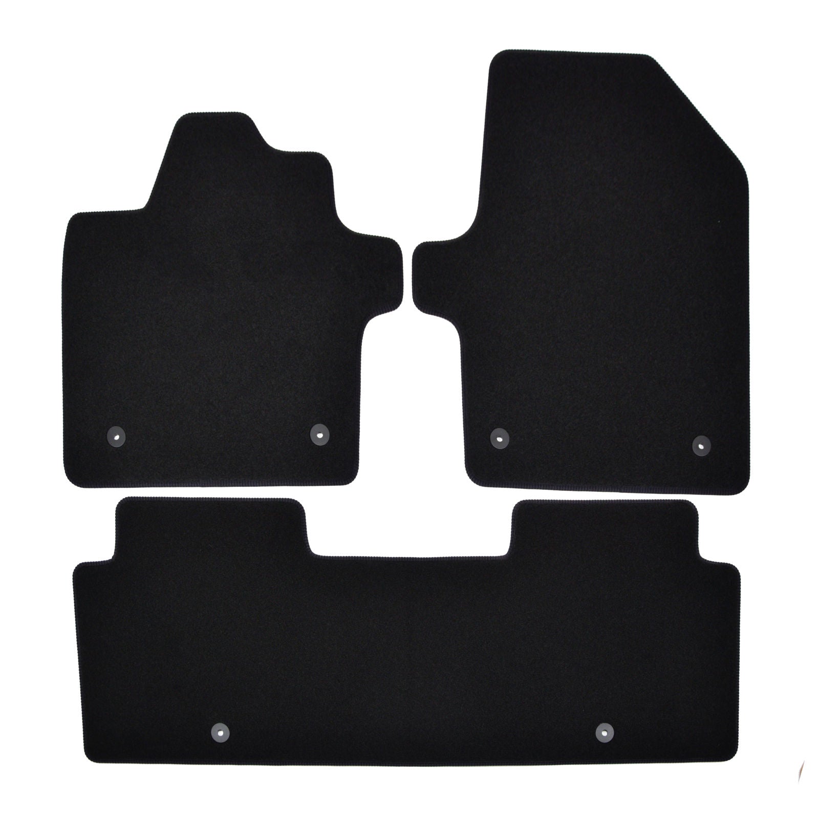 Covorase auto din velur Premium Black, Kia Sorento, 2014-2019