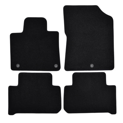 Covorase auto din velur Premium Black, Kia Sorento, 2020-