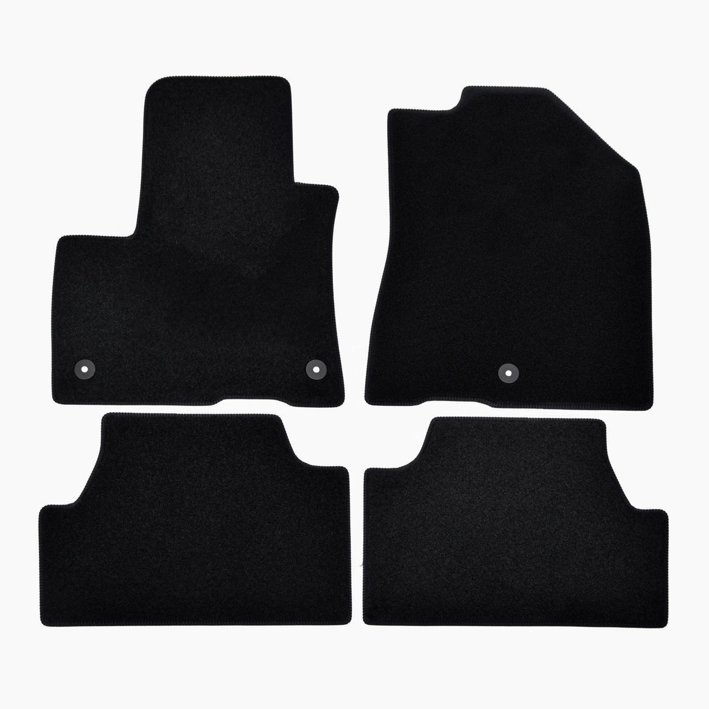 Covorase auto din velur Premium Black, Kia Soul, 2019-