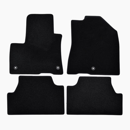 Covorase auto din velur Premium Black, Kia Soul, 2019-