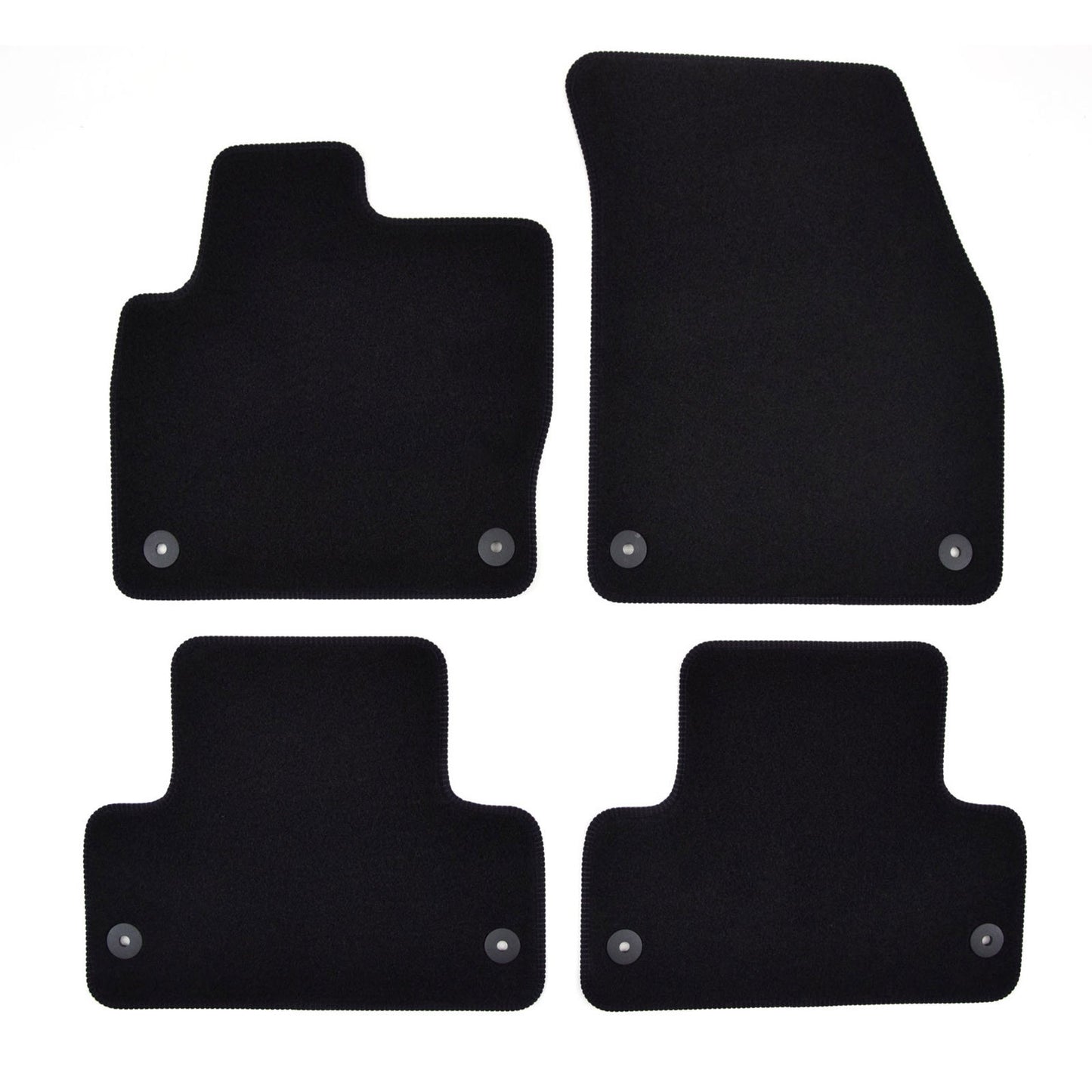 Covorase auto din velur Premium Black, Land Rover Evoque, 2011-2019
