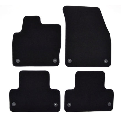 Covorase auto din velur Premium Black, Land Rover Evoque, 2011-2019