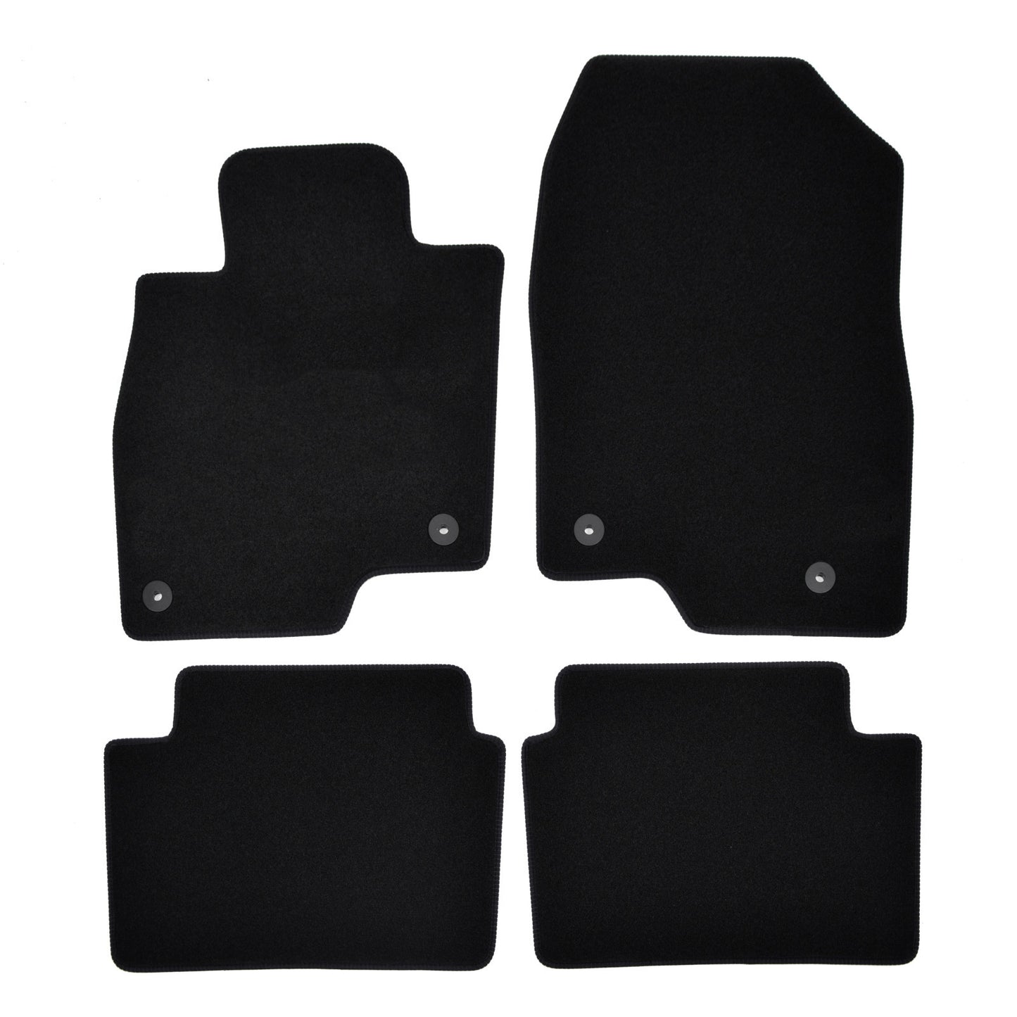 Covorase auto din velur Premium Black, Mazda 6, 2012-2018