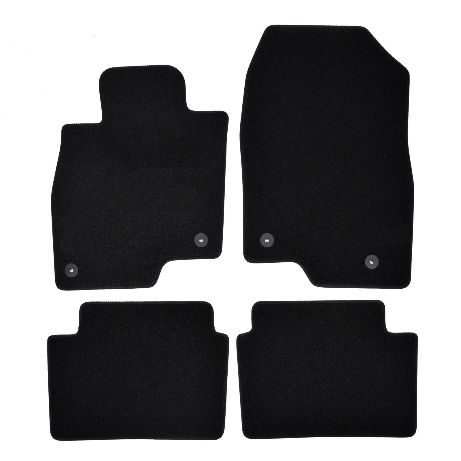 Covorase auto din velur Premium Black, Mazda 6, 2012-2018