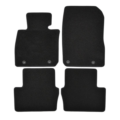 Covorase auto din velur Premium Black, Mazda CX-3, 2015-