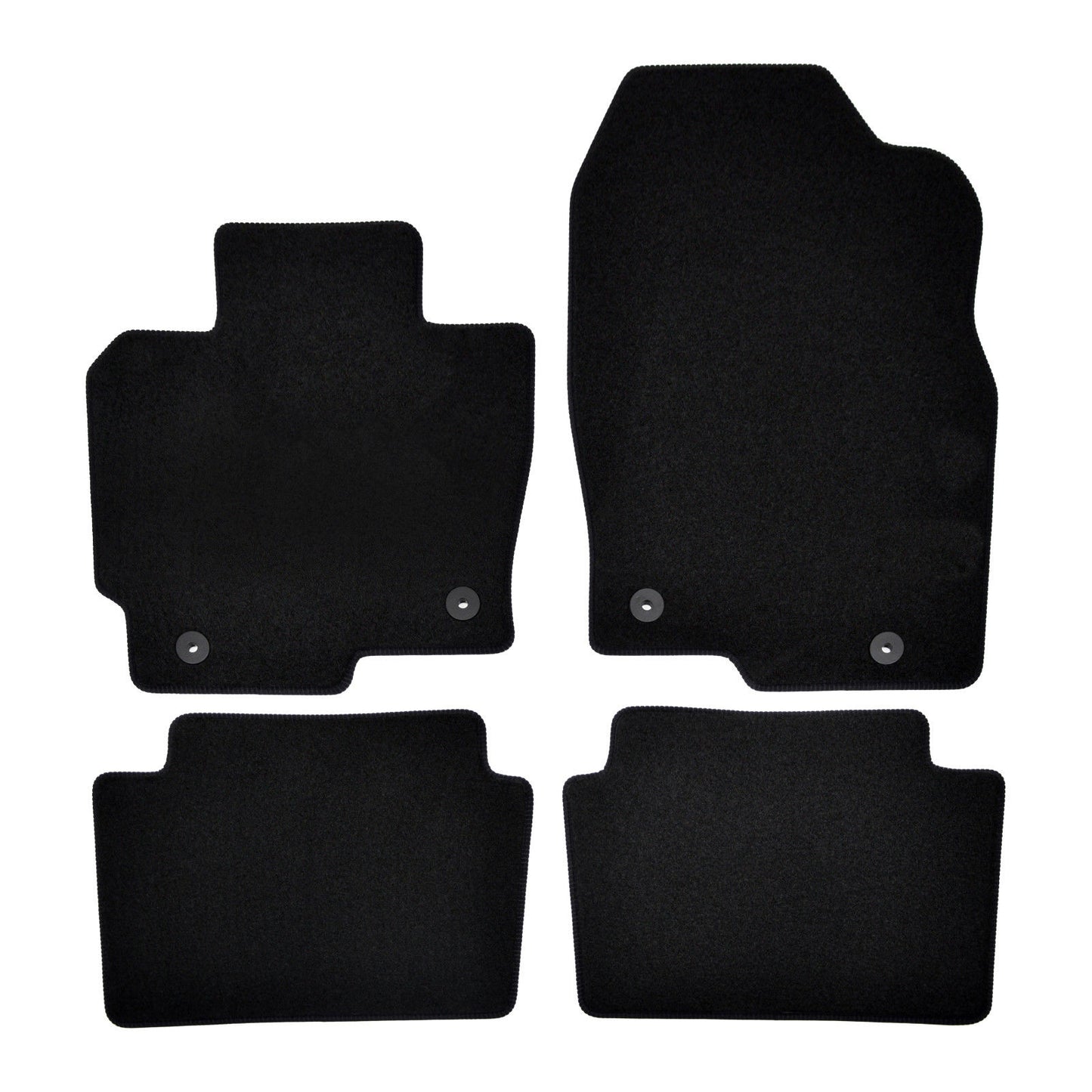 Covorase auto din velur Premium Black, Mazda CX-5, 2012-2016