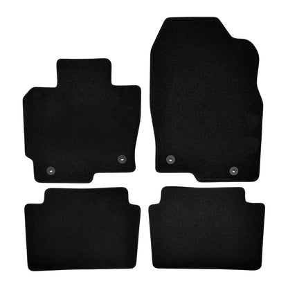 Covorase auto din velur Premium Black, Mazda CX-5, 2012-2016
