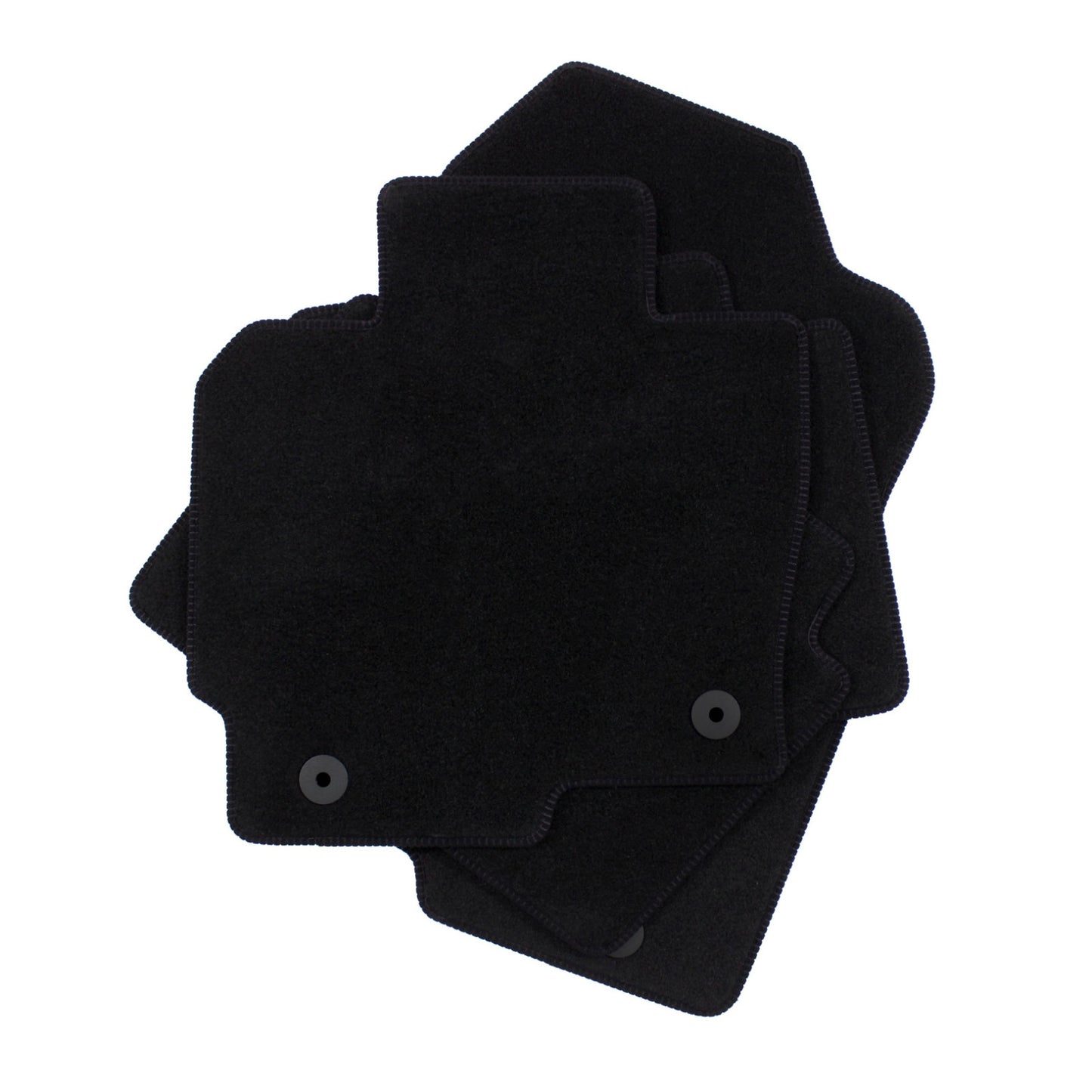 Covorase auto din velur Premium Black, Mazda CX-5, 2012-2016
