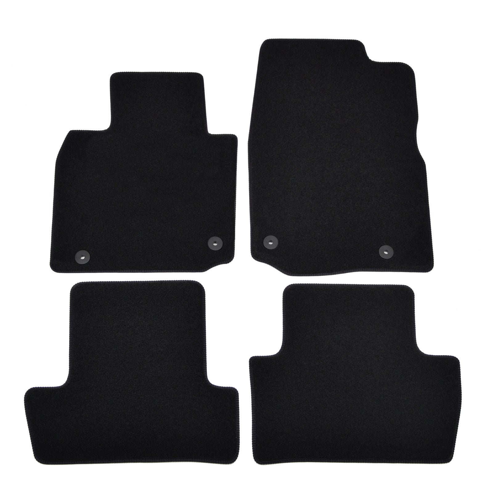 Covorase auto din velur Premium Black, Mazda MX-30, 2021-
