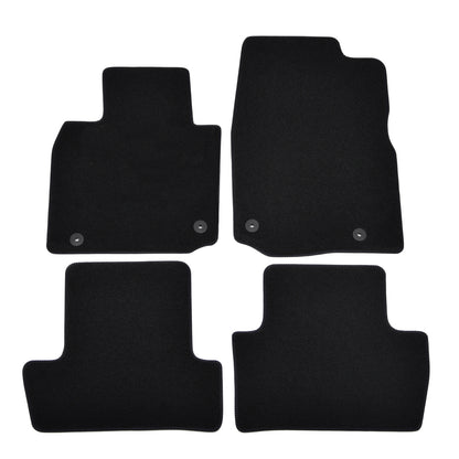 Covorase auto din velur Premium Black, Mazda MX-30, 2021-