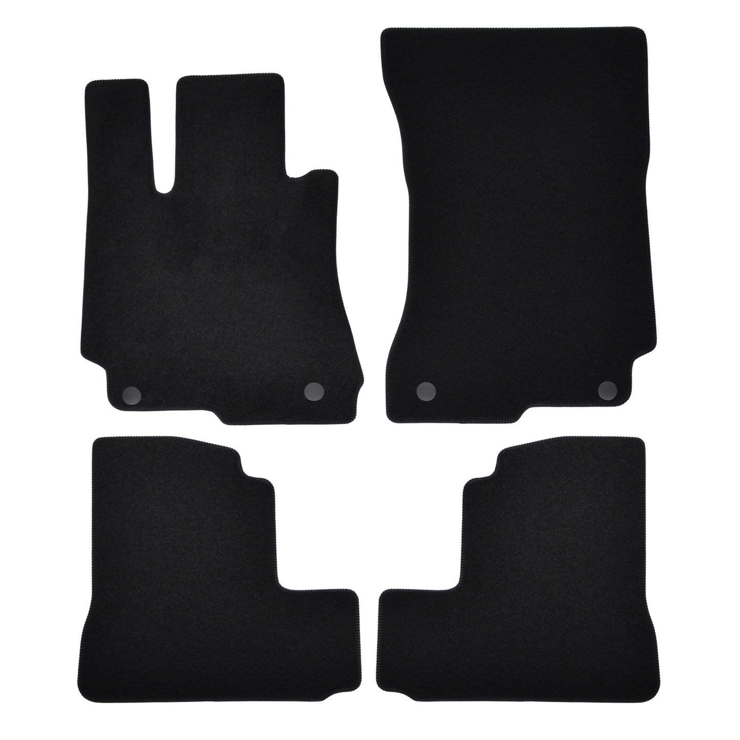 Covorase auto din velur Premium Black, Mercedes-Benz Clasa S (W221), 2005-2013