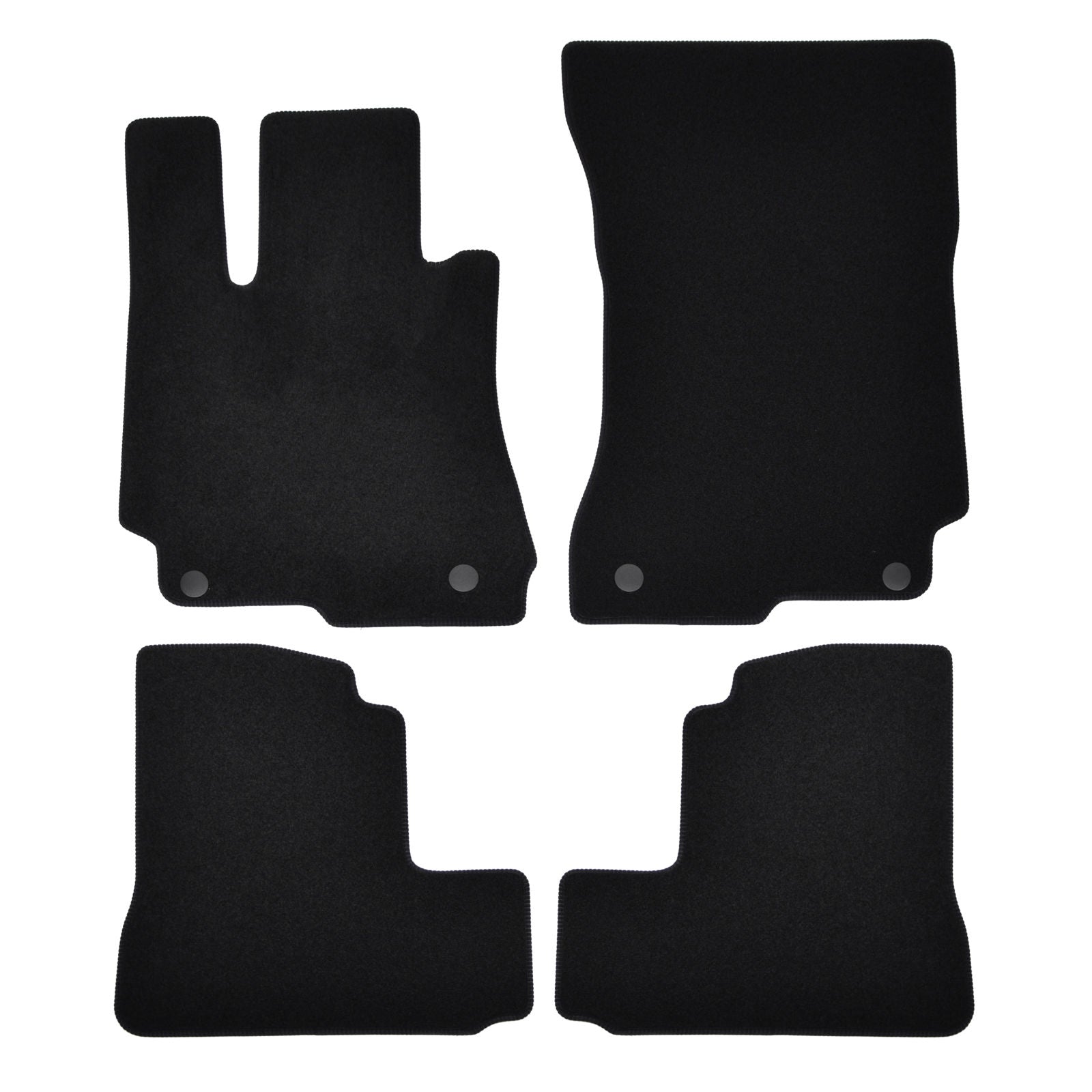 Covorase auto din velur Premium Black, Mercedes-Benz Clasa S (W221), 2005-2013