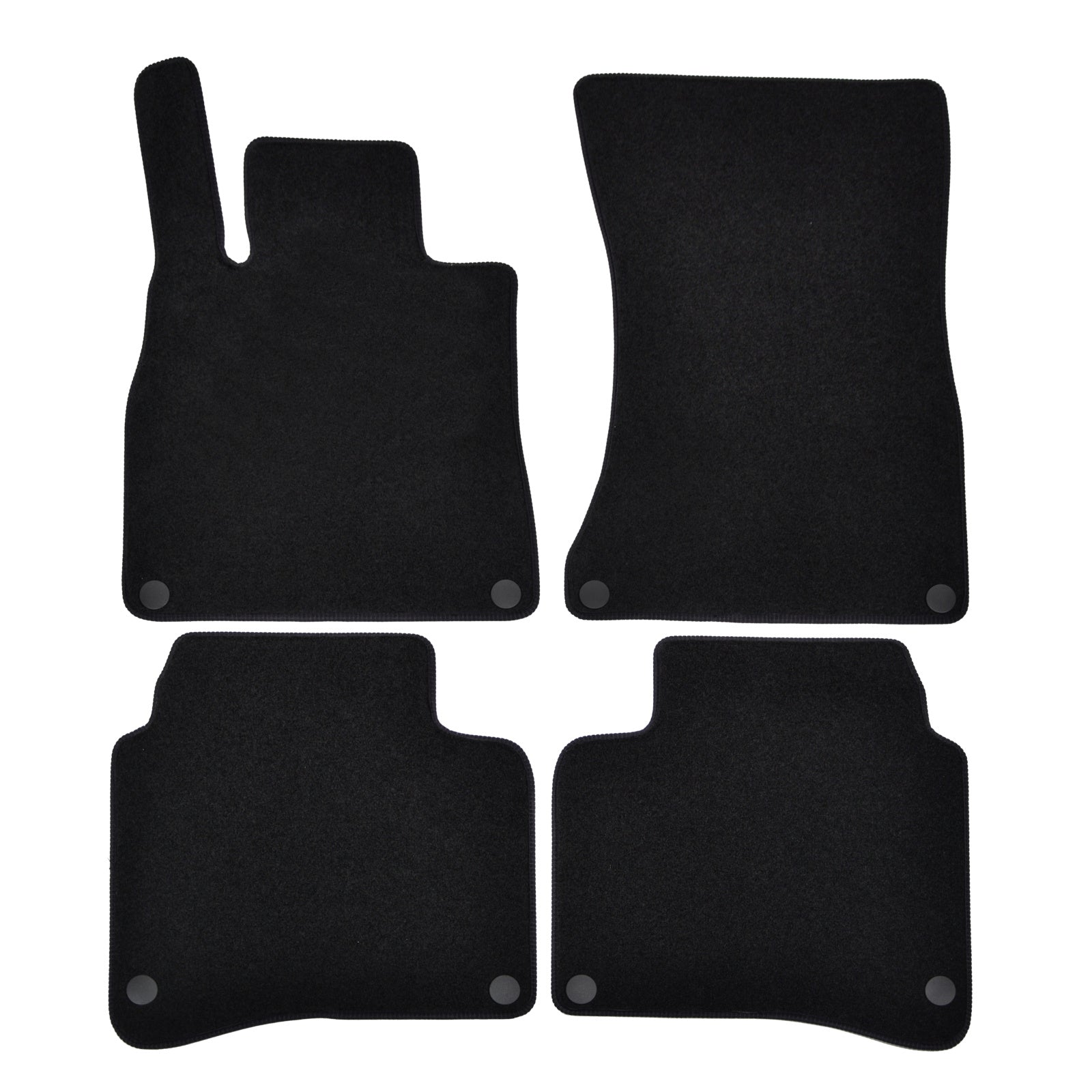 Covorase auto din velur Premium Black, Mercedes-Benz Clasa S (W222), 2013-2020
