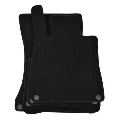 Covorase auto din velur Premium Black, Mercedes-Benz Clasa S (W222), 2013-2020