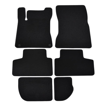 Covorase auto din velur Premium Black, Mercedes-Benz GLB (X247) 7 locuri, 2020-