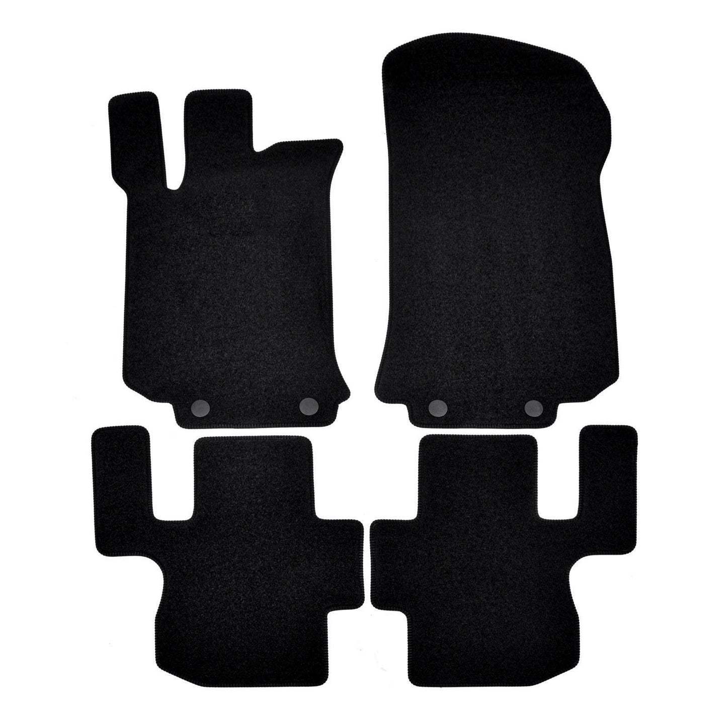 Covorase auto din velur Premium Black, Mercedes-Benz R-Class, 2011-2013