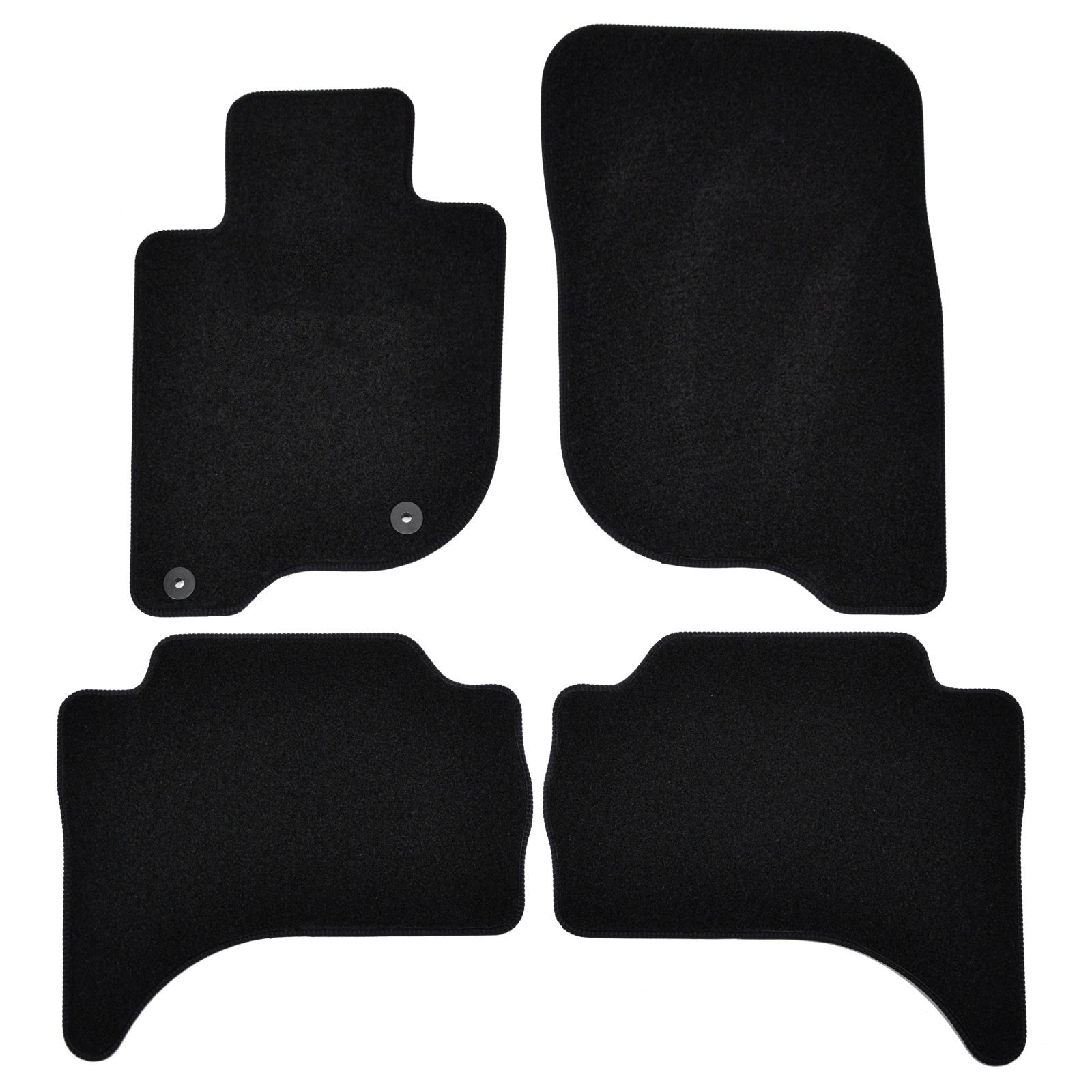 Covorase auto din velur Premium Black, Mitsubishi L200, 2015-2018