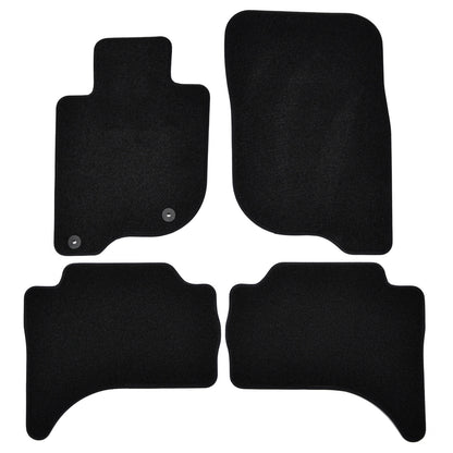 Covorase auto din velur Premium Black, Mitsubishi L200, 2015-2018