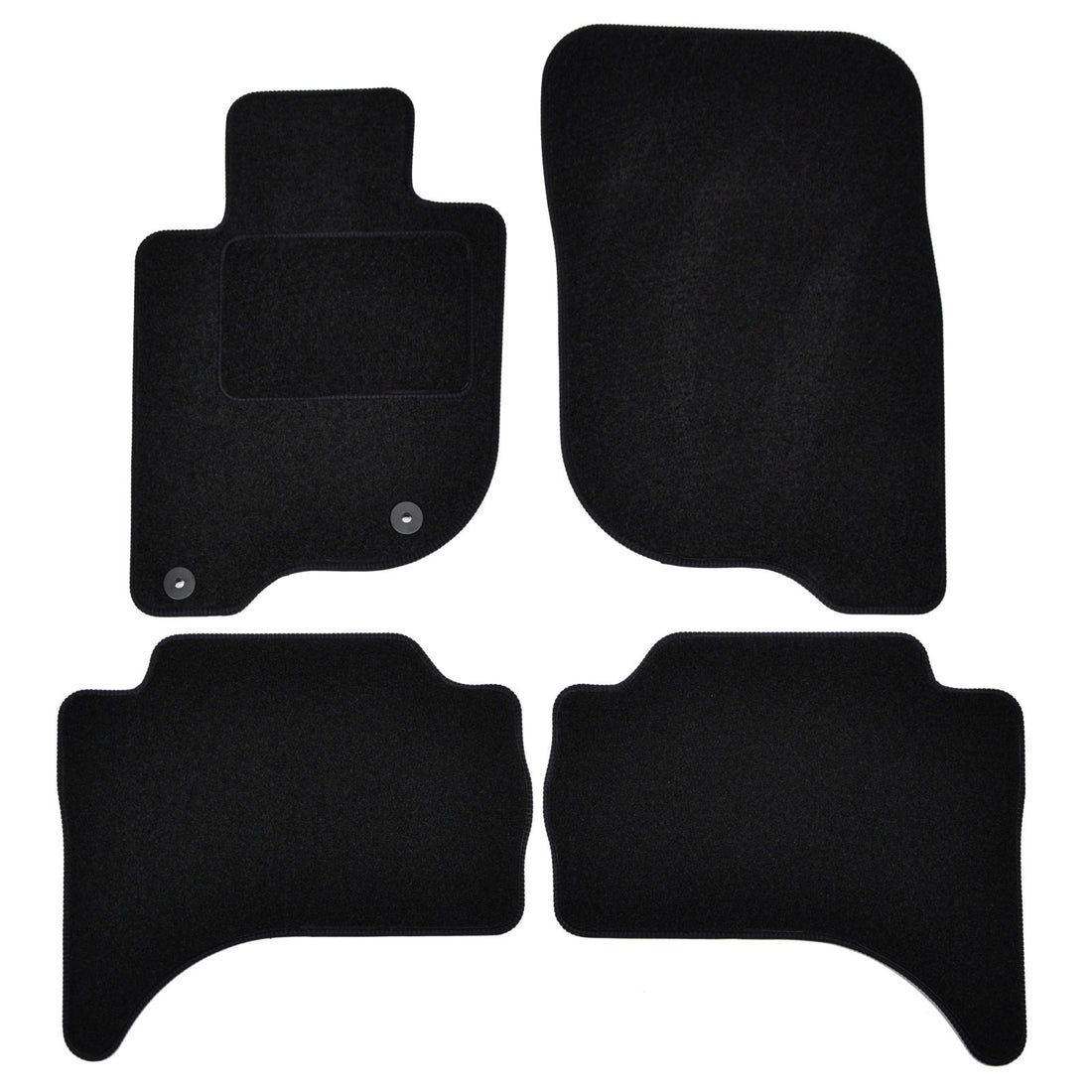 Covorase auto din velur Premium Black, Mitsubishi L200, 2019-