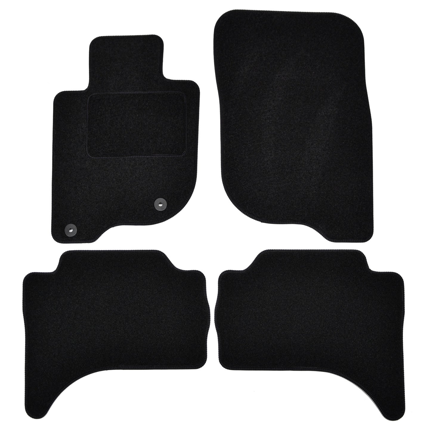 Covorase auto din velur Premium Black, Mitsubishi L200, 2019-