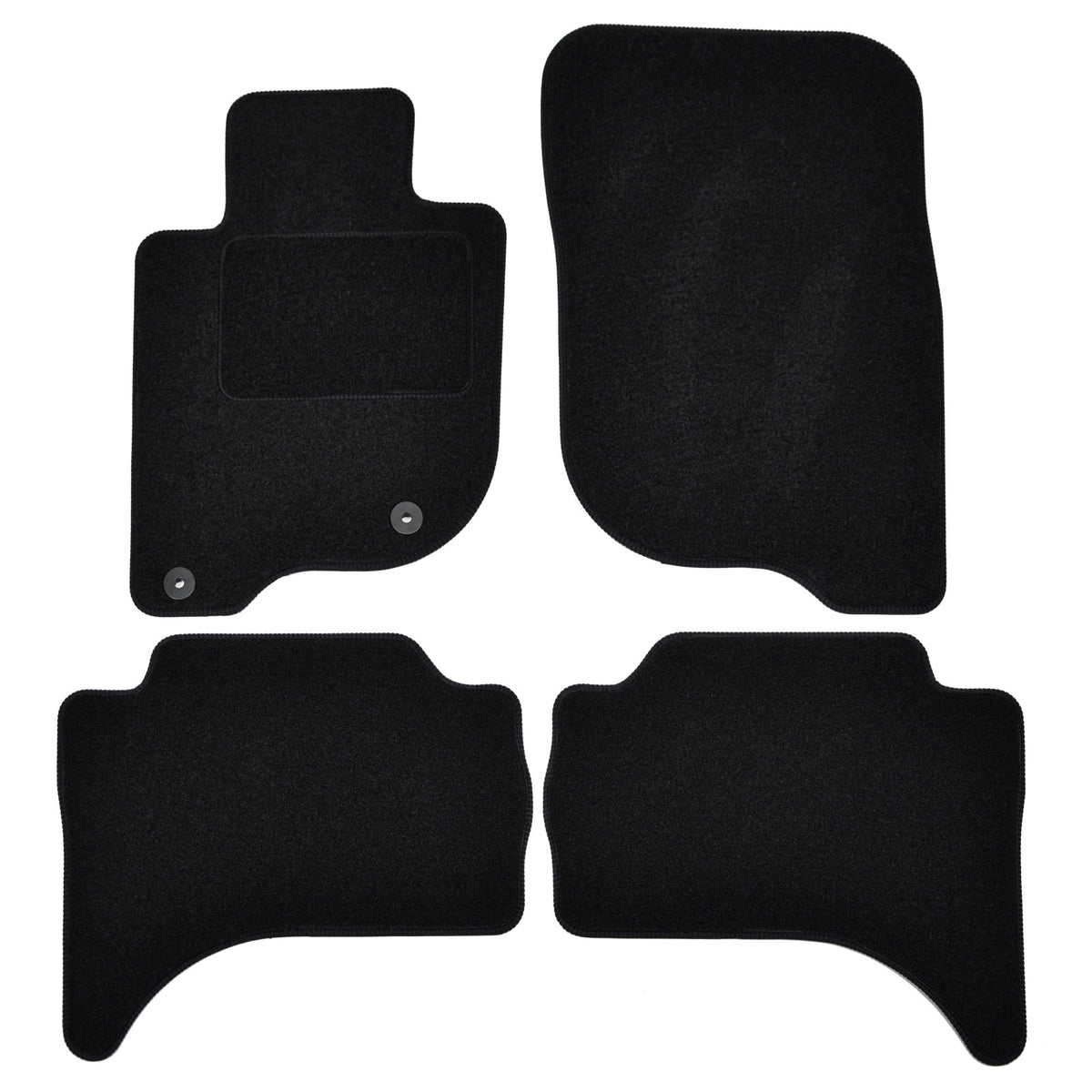 Covorase auto din velur Premium Black, Mitsubishi L200, 2019-