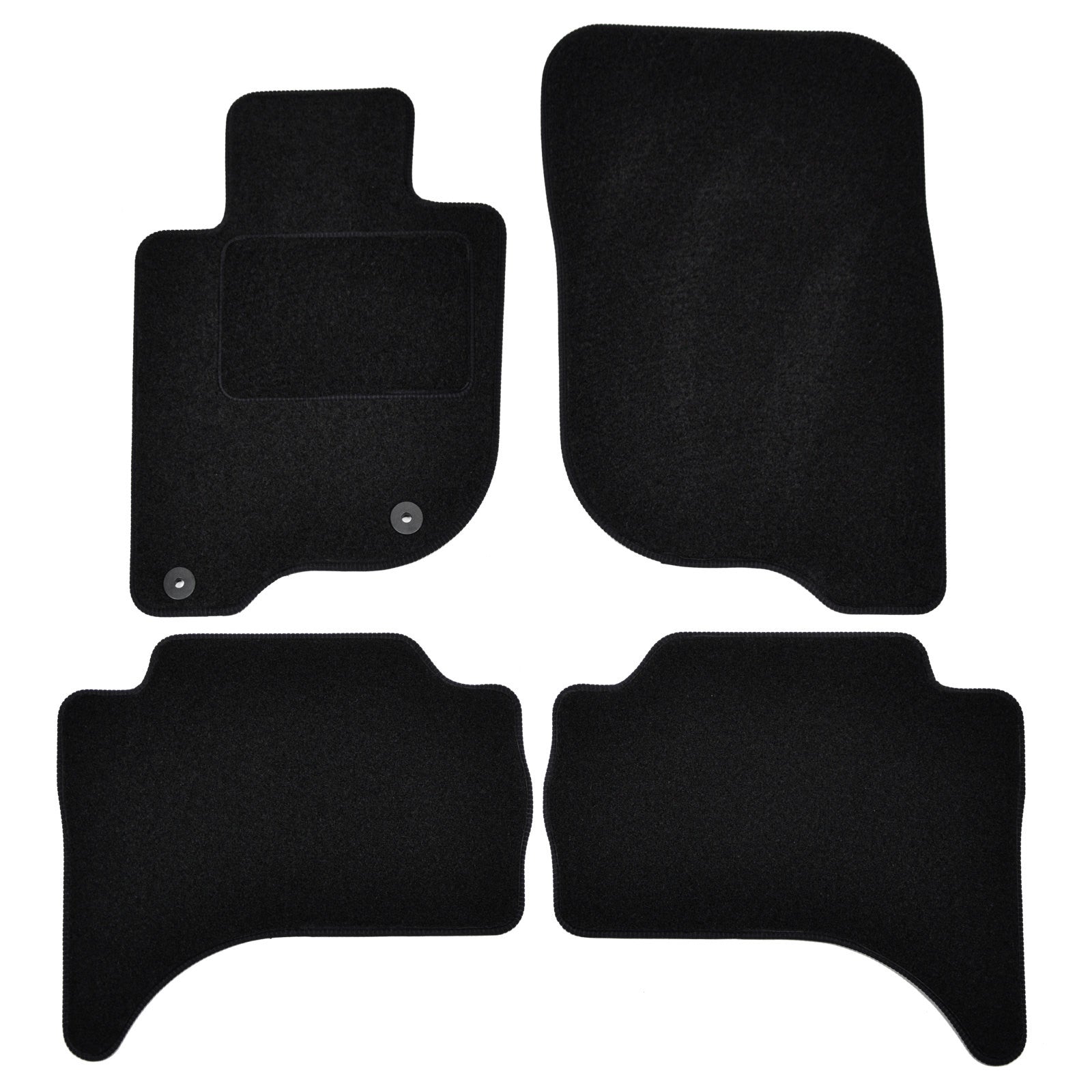 Covorase auto din velur Premium Black, Mitsubishi L200, 2019-