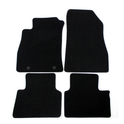 Covorase auto din velur Premium Black, Nissan Juke, 2010-2018