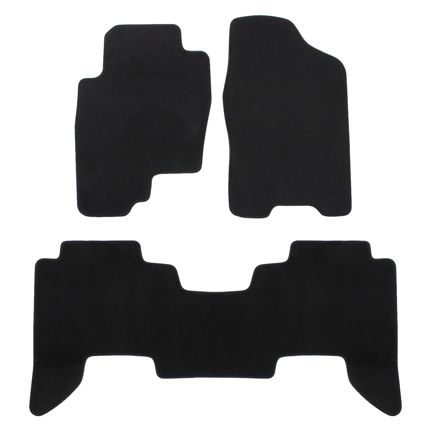 Covorase auto din velur Premium Black, Nissan Pathfinder, 2005-2014