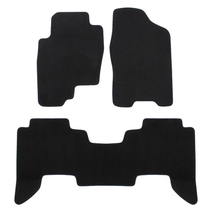 Covorase auto din velur Premium Black, Nissan Pathfinder, 2005-2014