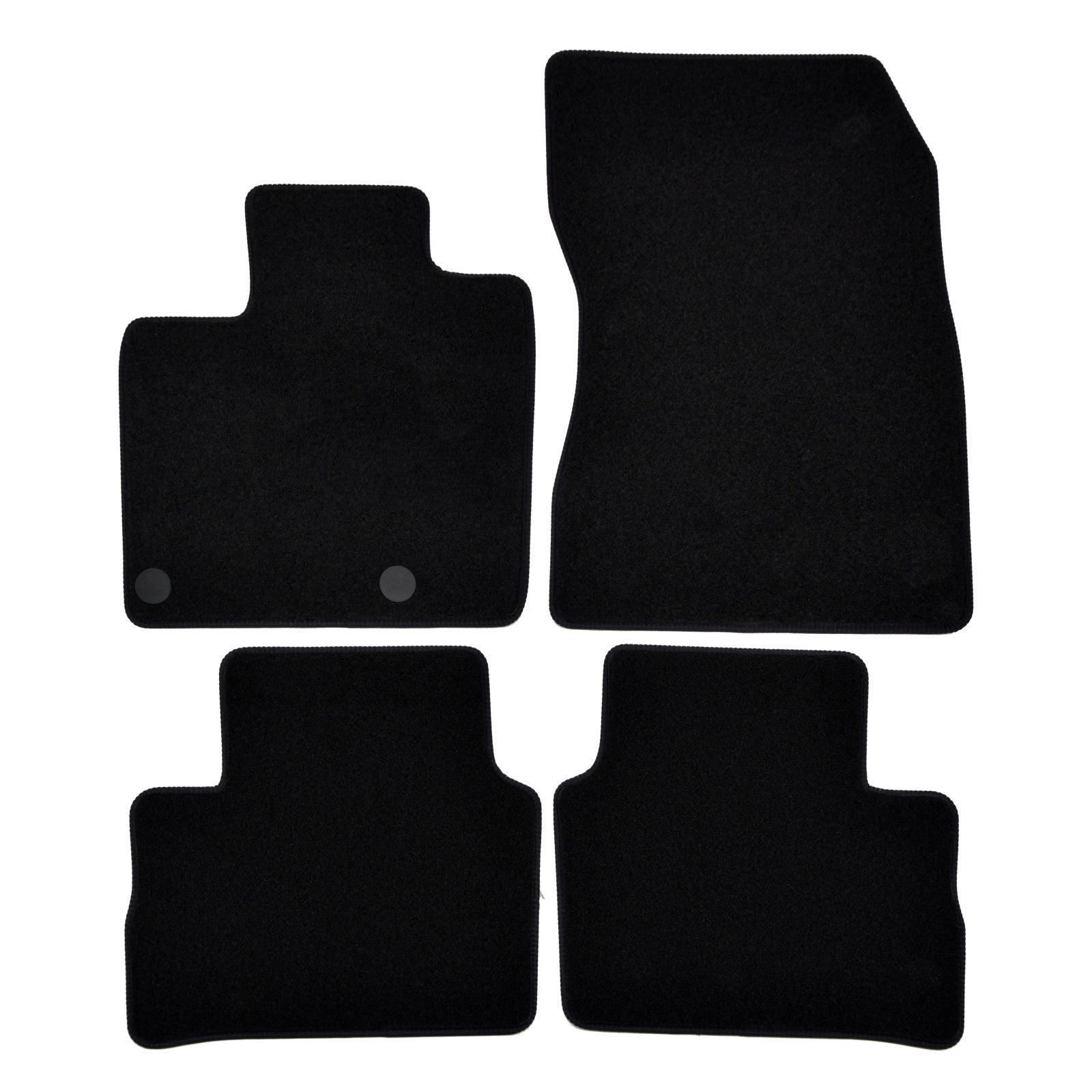 Covorase auto din velur Premium Black, Nissan Qashqai (J12), 2021-