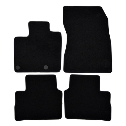 Covorase auto din velur Premium Black, Nissan Qashqai (J12), 2021-