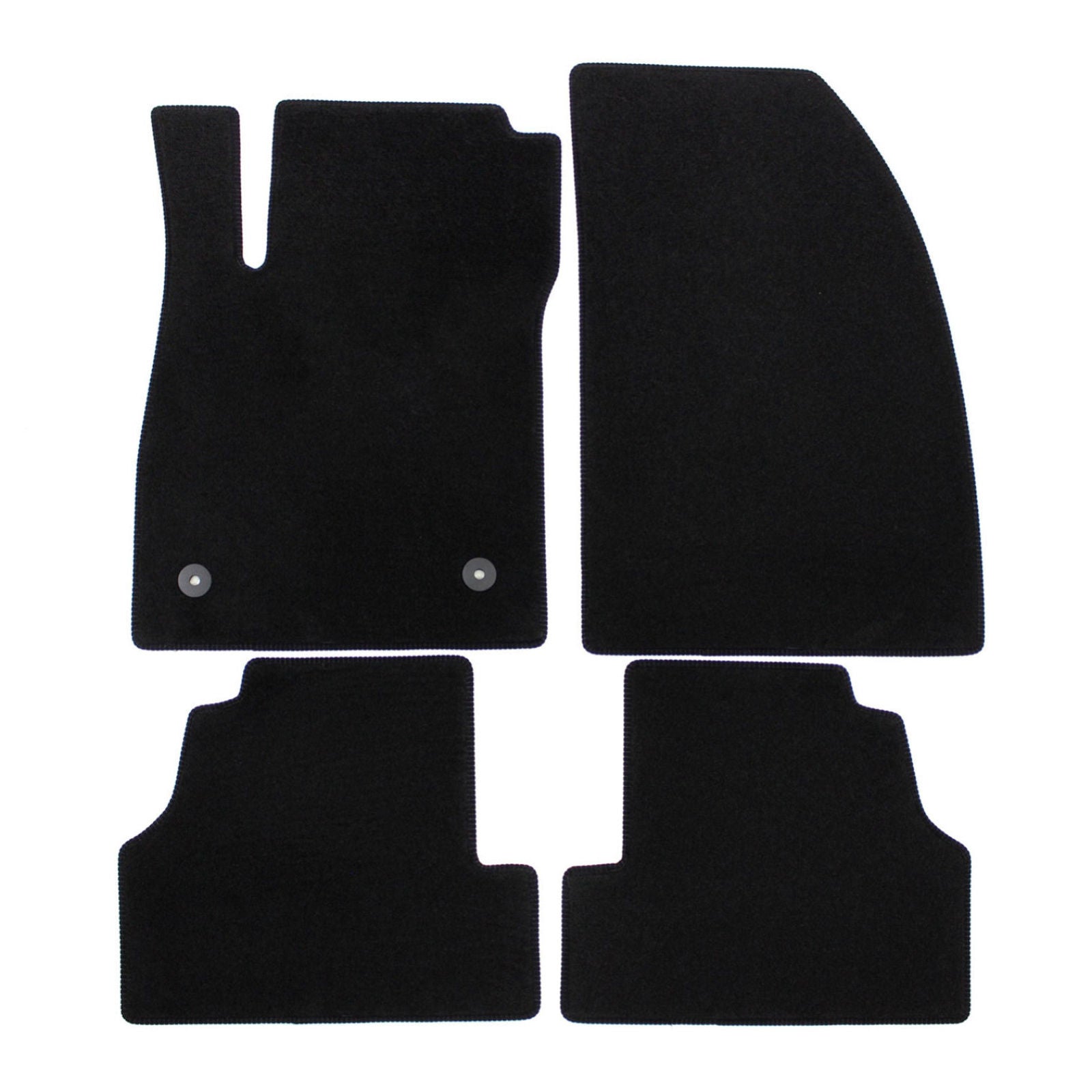 Covorase auto din velur Premium Black, Opel Mokka I, 2012-2020